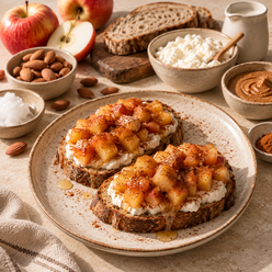 Gut-Friendly Apple Toast
